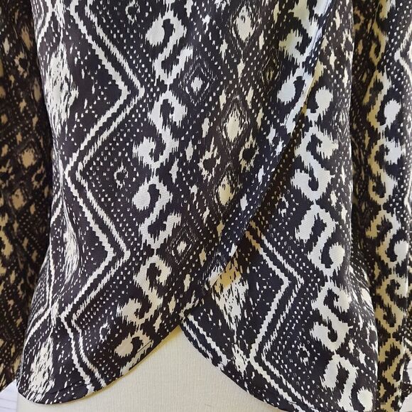 American Eagle Boho Flowy Tunic  Blouse - Picture 4 of 8